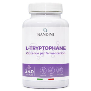 L Tryptophane 240 gélules BANDINI main