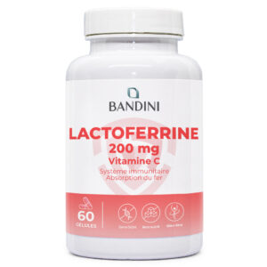 Lactoferrine 60 gélules BANDINI main