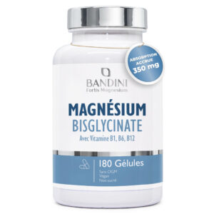 Magnésium bisglycinate 180 gélules BANDINI main