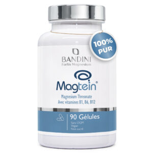 Magtein Magnésium Thréonate 90 gélules BANDINI main