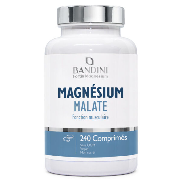 Malate de Magnésium – 240 comprimés