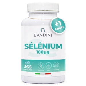 Sélénium 365 comprimés BANDINI main