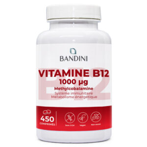 Vitamine B12 450 comprimés BANDINI main