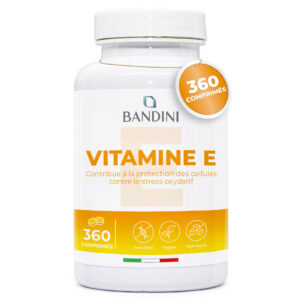 Vitamine E 360 comprimés BANDINI main