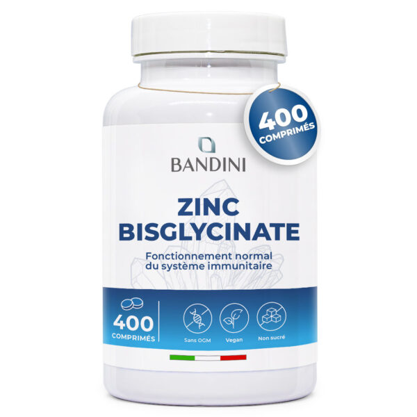 Zinc bisglycinate – 400 comprimés